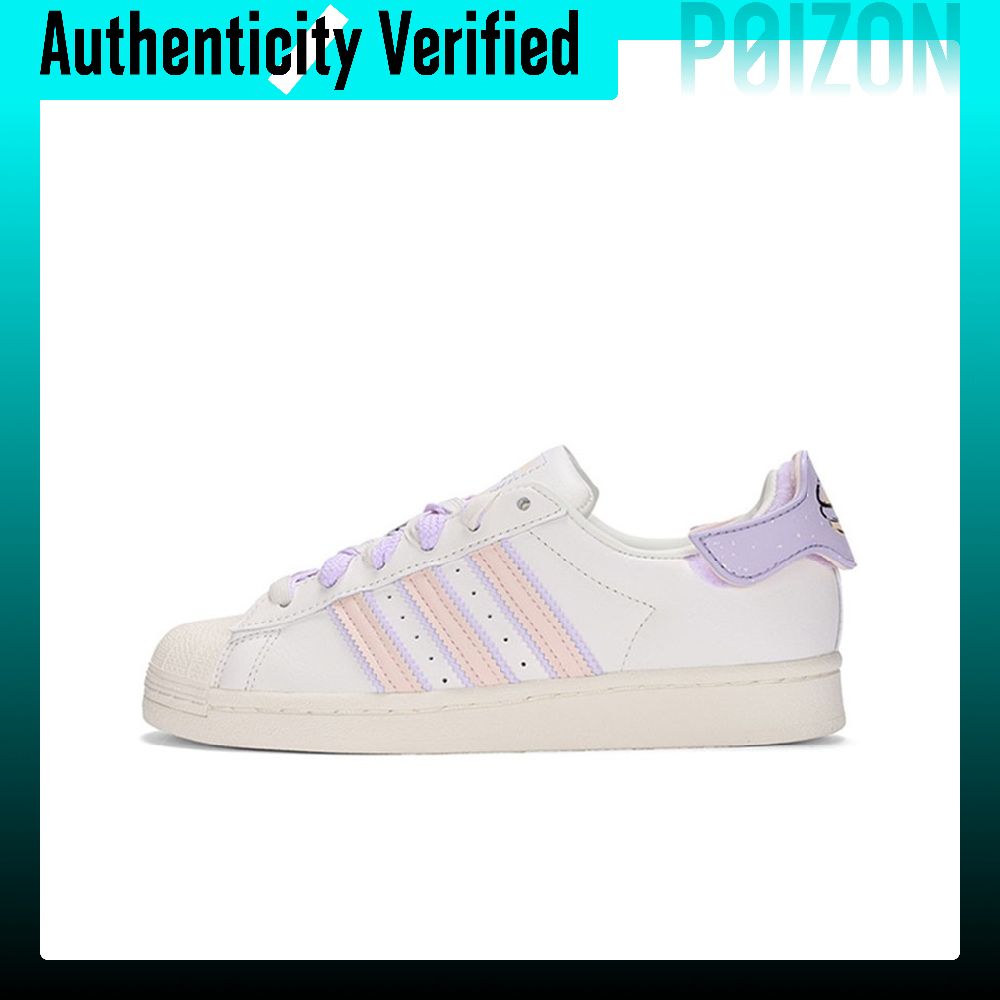 Adidas Shoes Superstar - รองเท้าสเก็ต Adidas Originals SUPERSTAR สำหรับผู้หญิง ทรงเตี้ย