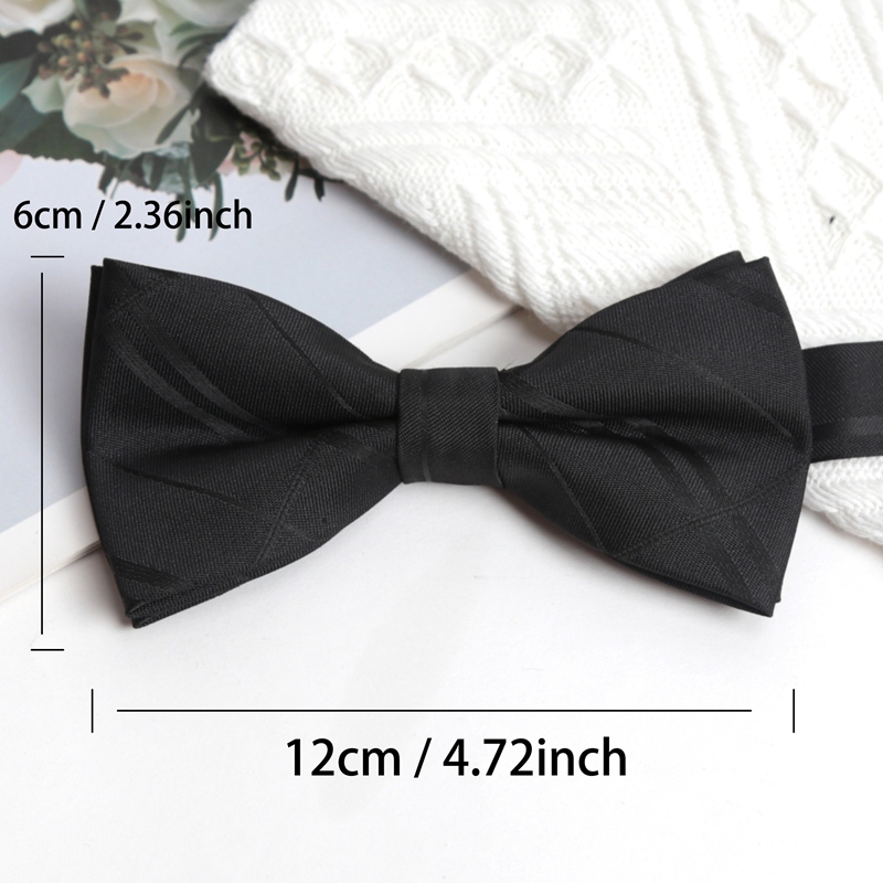 โบว์ผูกคอผีเสื้อ 1 ชิ้น สำหรับ - Bow Tie Pre Tied บทวิจารณ์และราคา